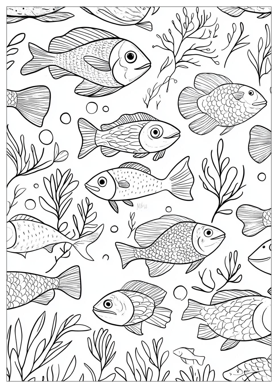 Regenbogenfisch Ausmalbilder 21