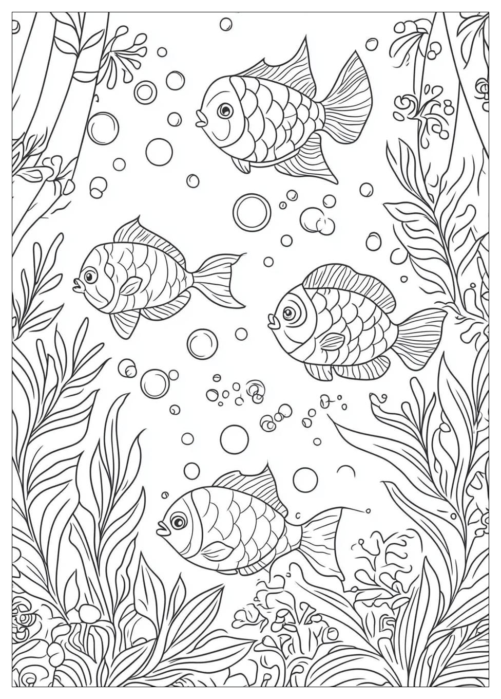 Regenbogenfisch Ausmalbilder 23