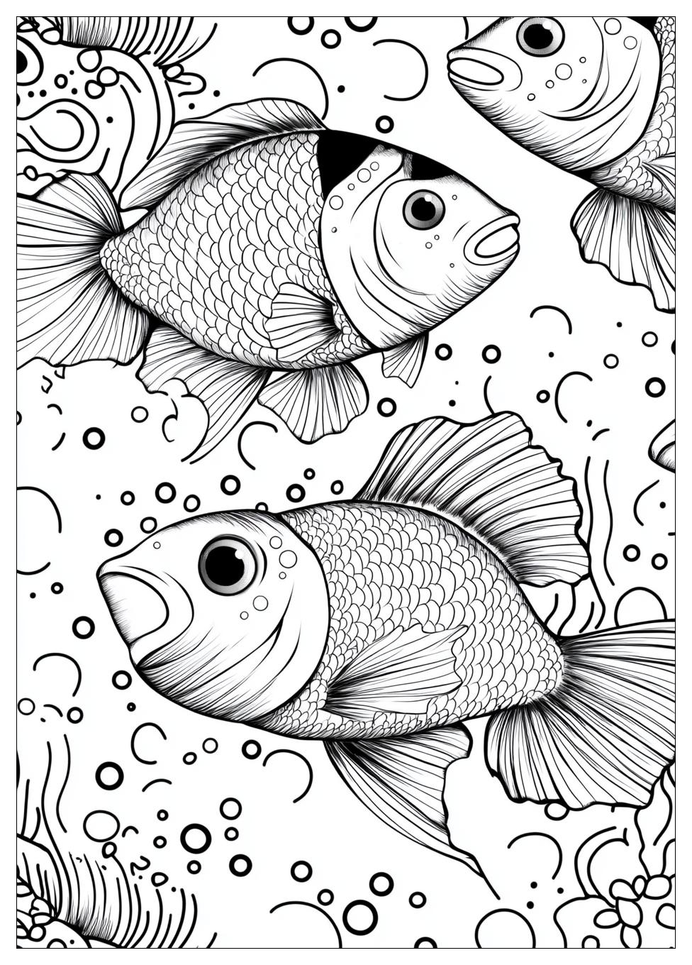 Regenbogenfisch Ausmalbilder 3