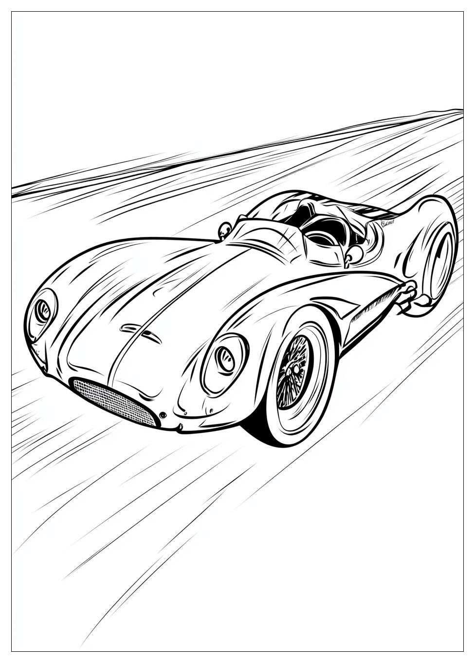 Rennwagen Ausmalbilder 12