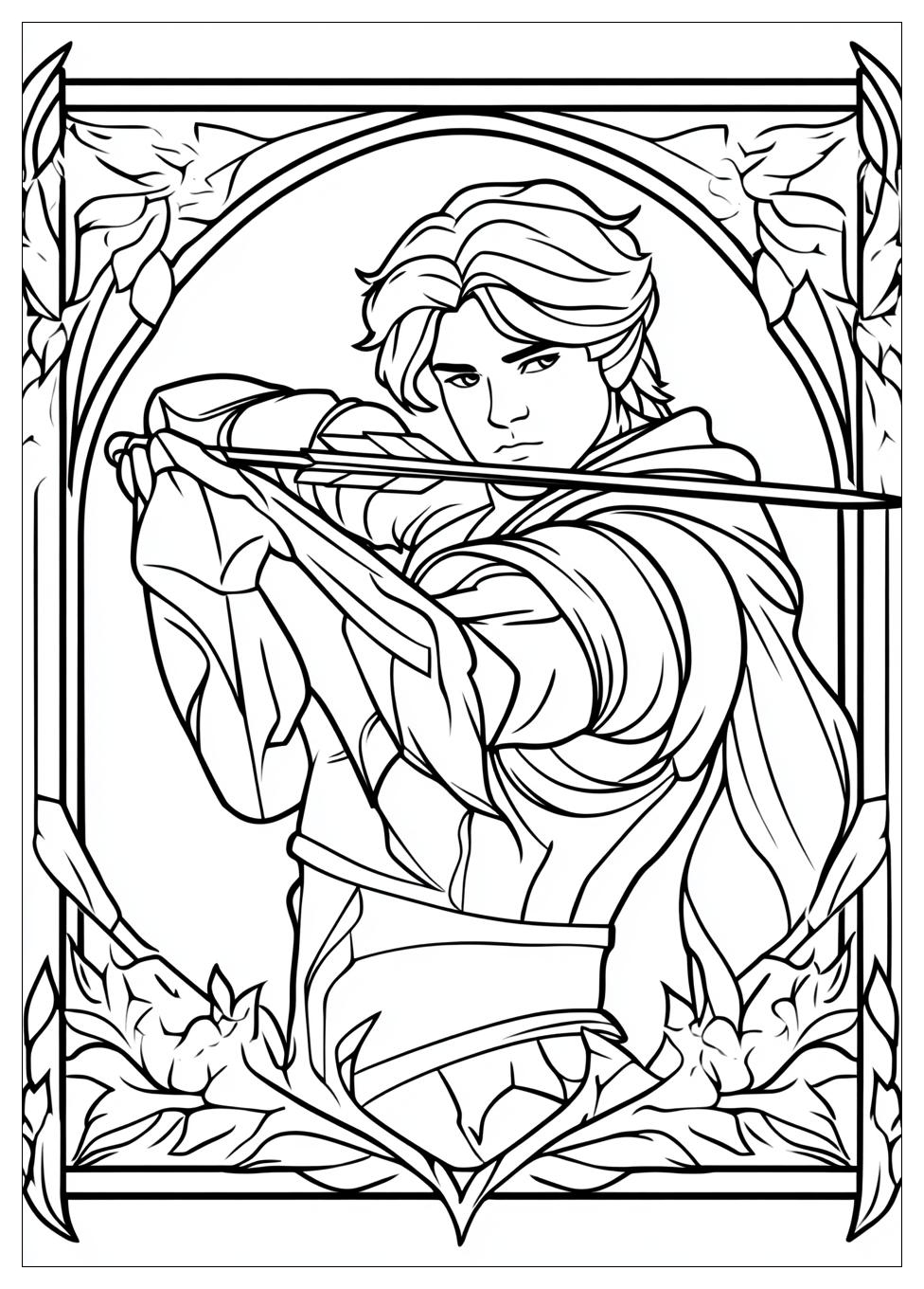Robin Hood Ausmalbilder 10