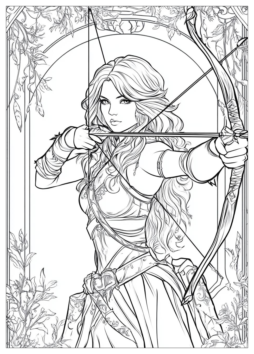 Robin Hood Ausmalbilder 11