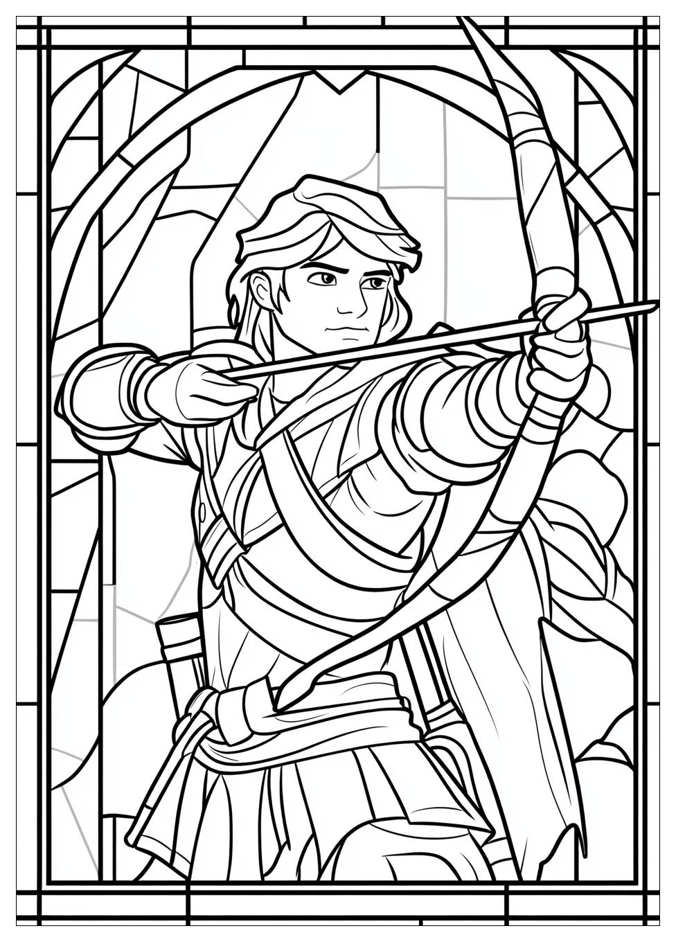 Robin Hood Ausmalbilder 13