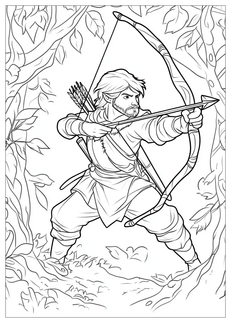 Robin Hood Ausmalbilder 14