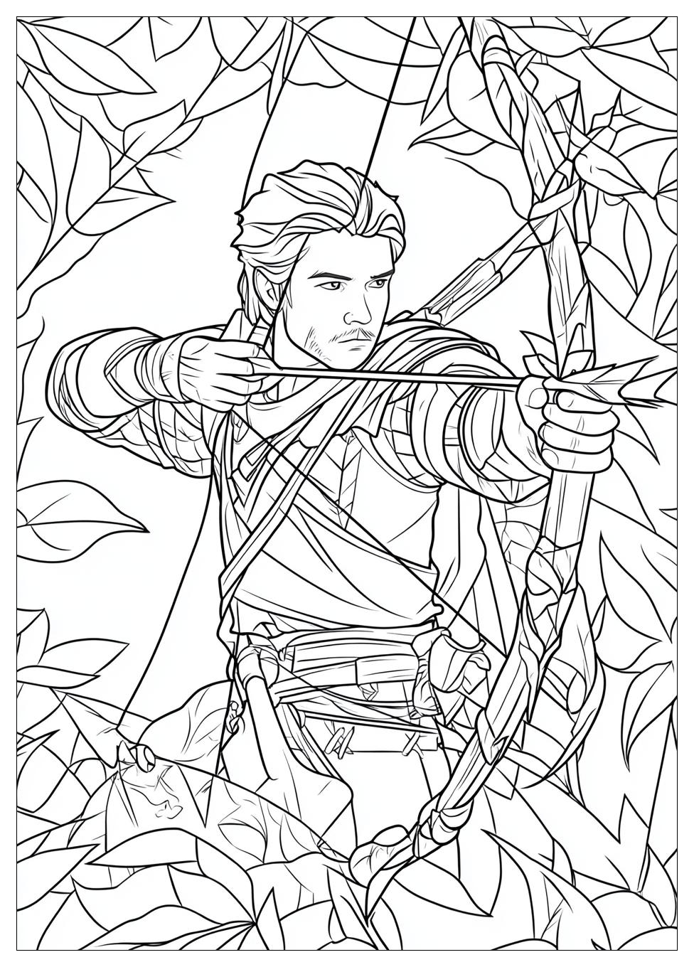 Robin Hood Ausmalbilder 15