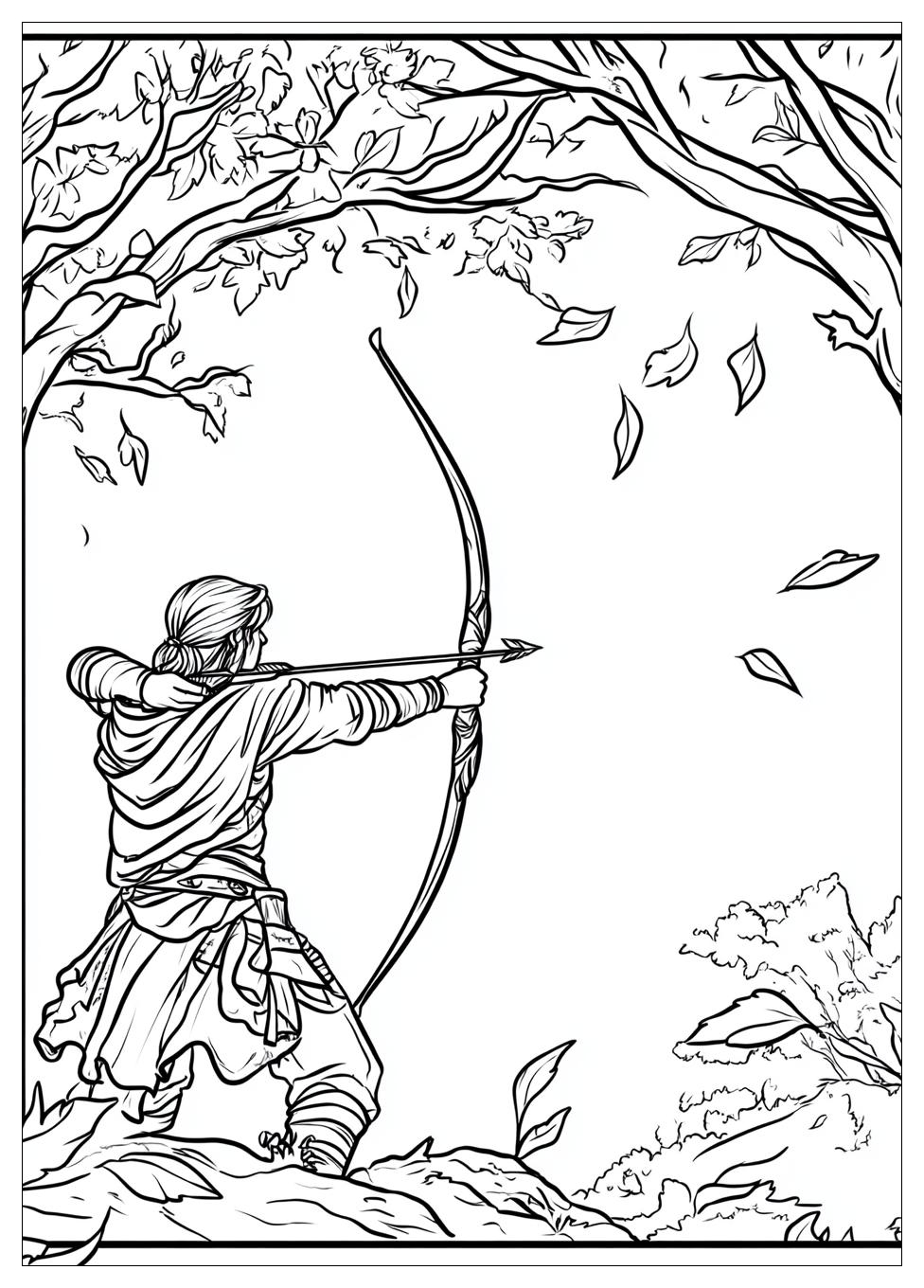 Robin Hood Ausmalbilder 16
