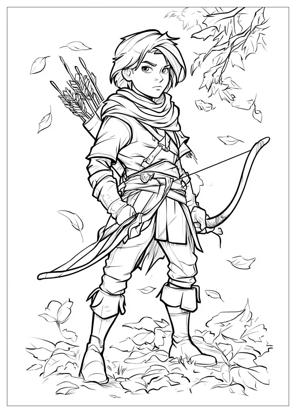 Robin Hood Ausmalbilder 18