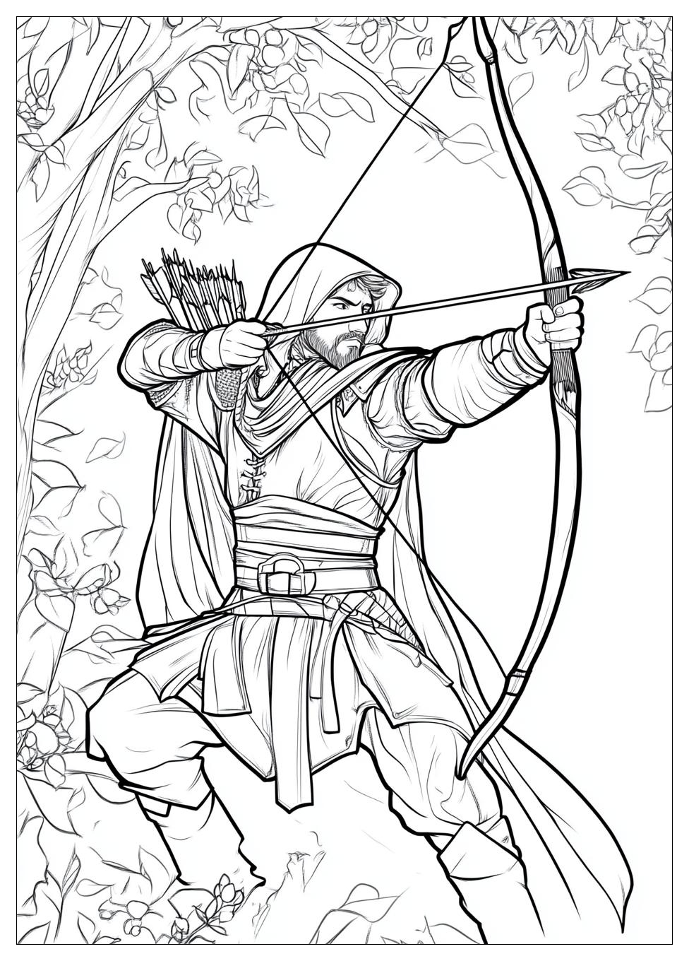 Robin Hood Ausmalbilder 19