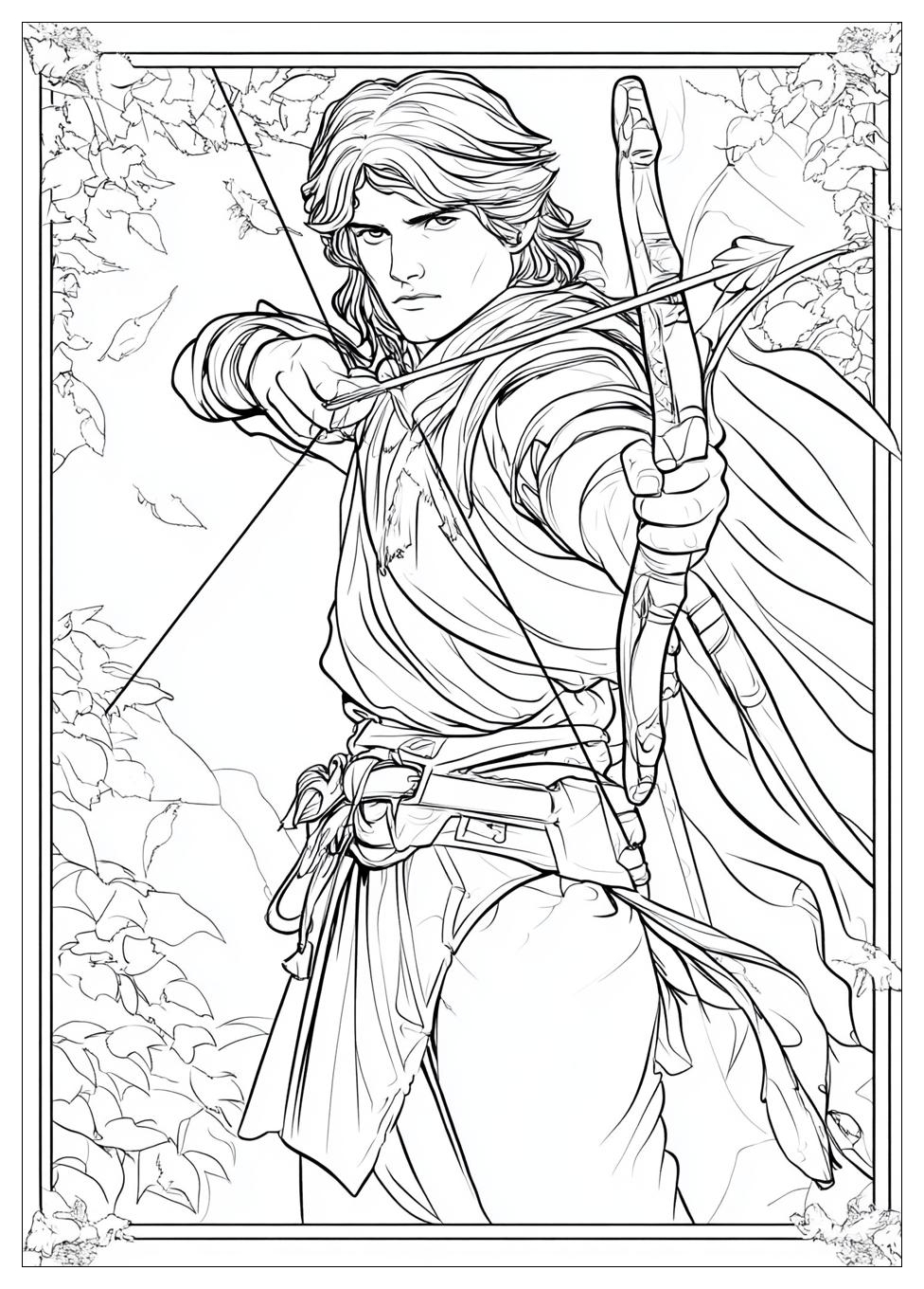 Robin Hood Ausmalbilder 22