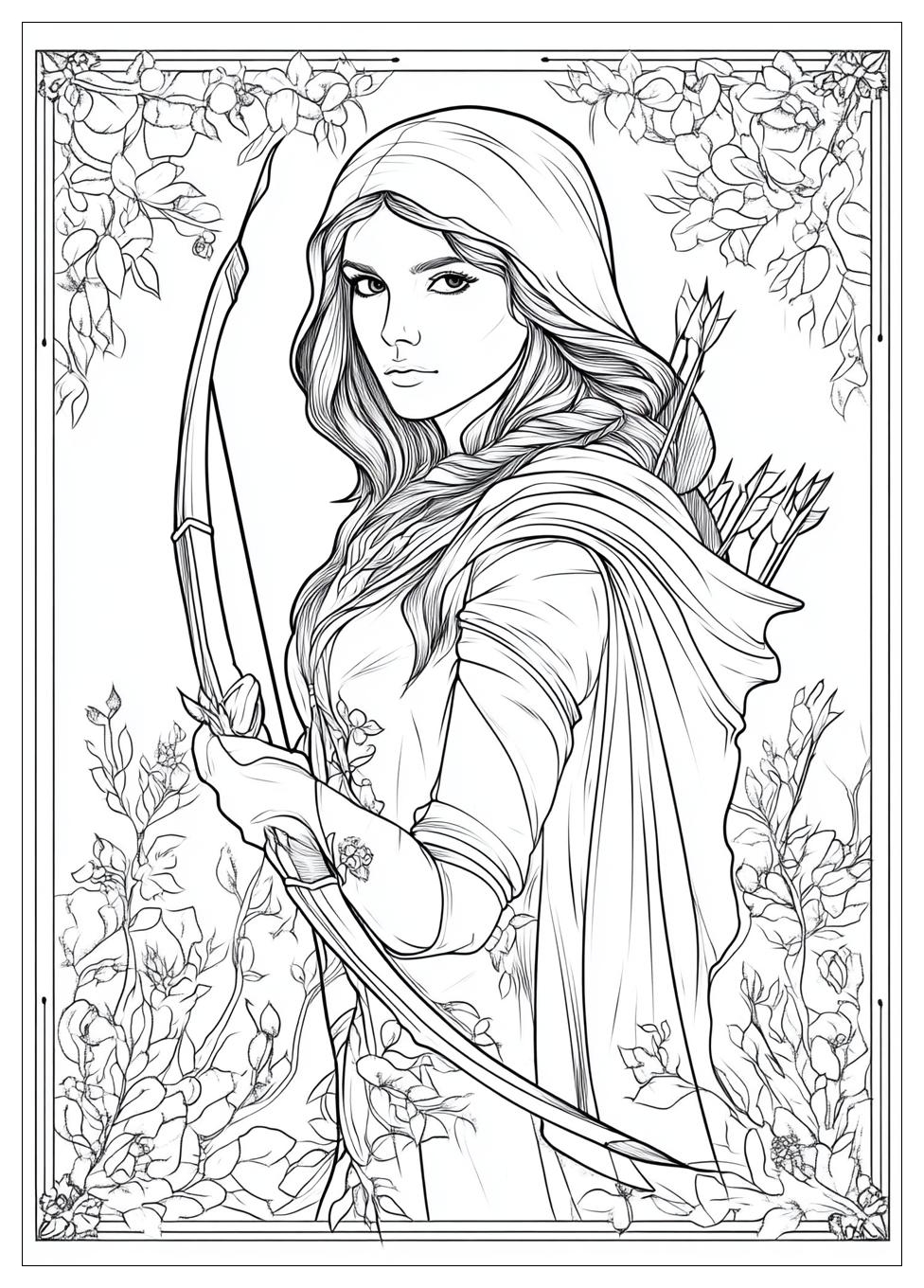 Robin Hood Ausmalbilder 24