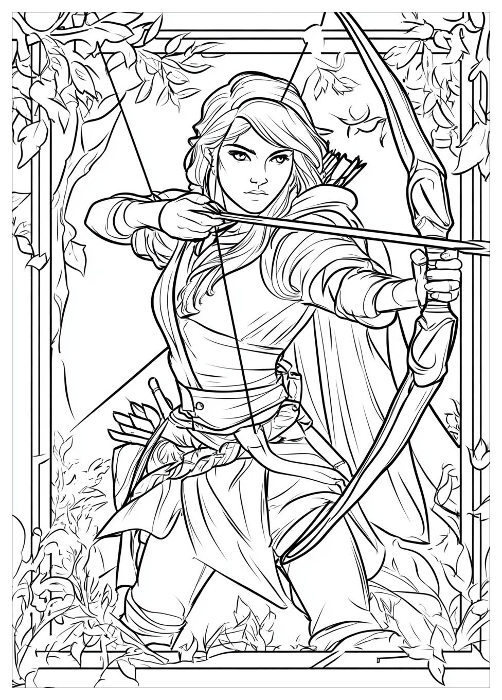 Robin Hood Ausmalbilder 3