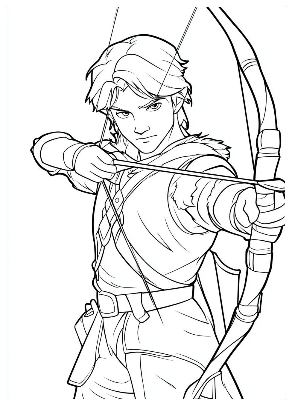 Robin Hood Ausmalbilder 5