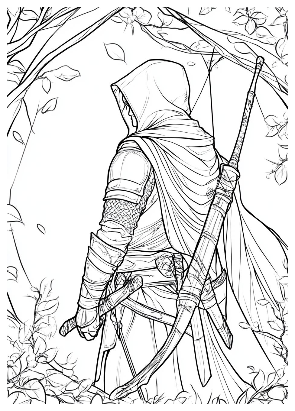 Robin Hood Ausmalbilder 7