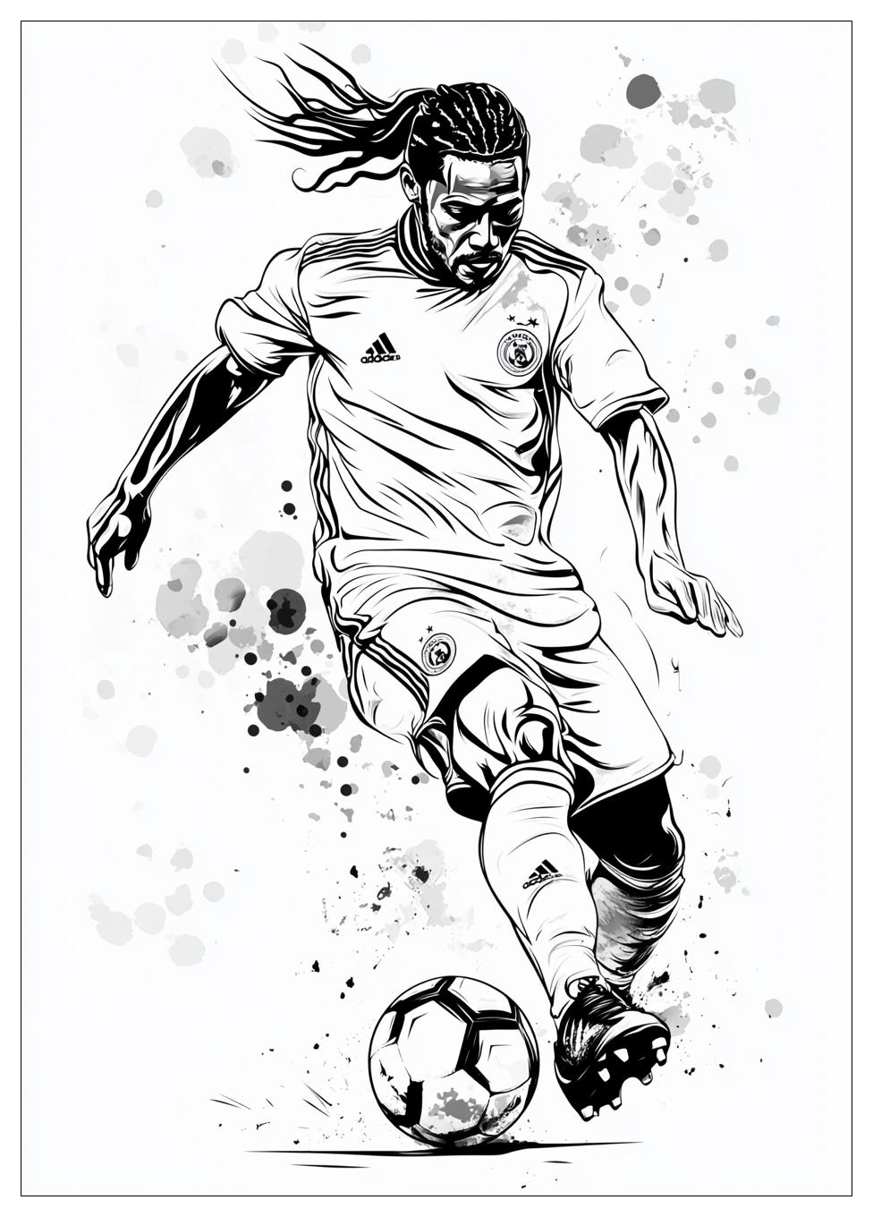 Ronaldinho Ausmalbilder 4