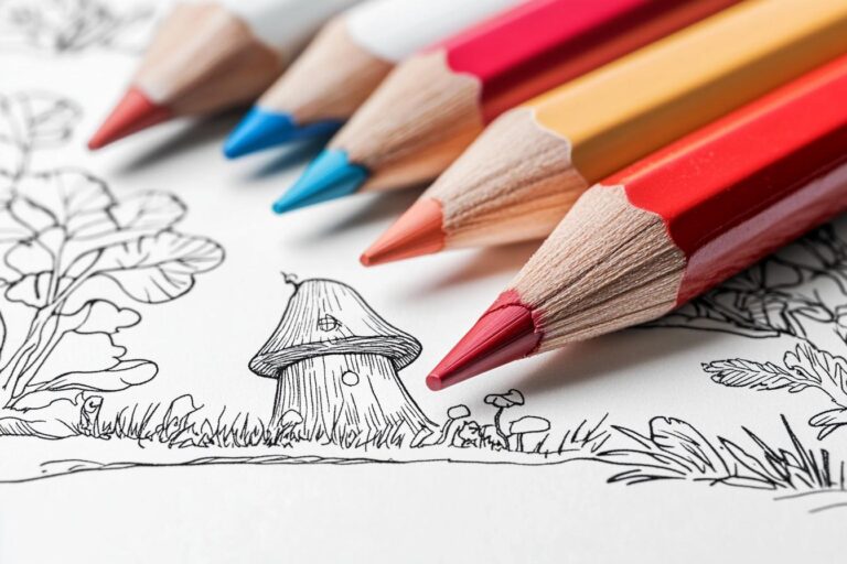 Rotkäppchen Ausmalbilder: Kreativität entfachen mit fantasievollen Illustrationen