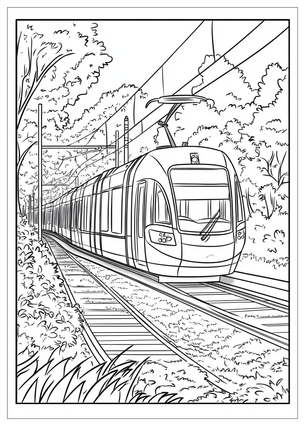 S Bahn Ausmalbilder 11