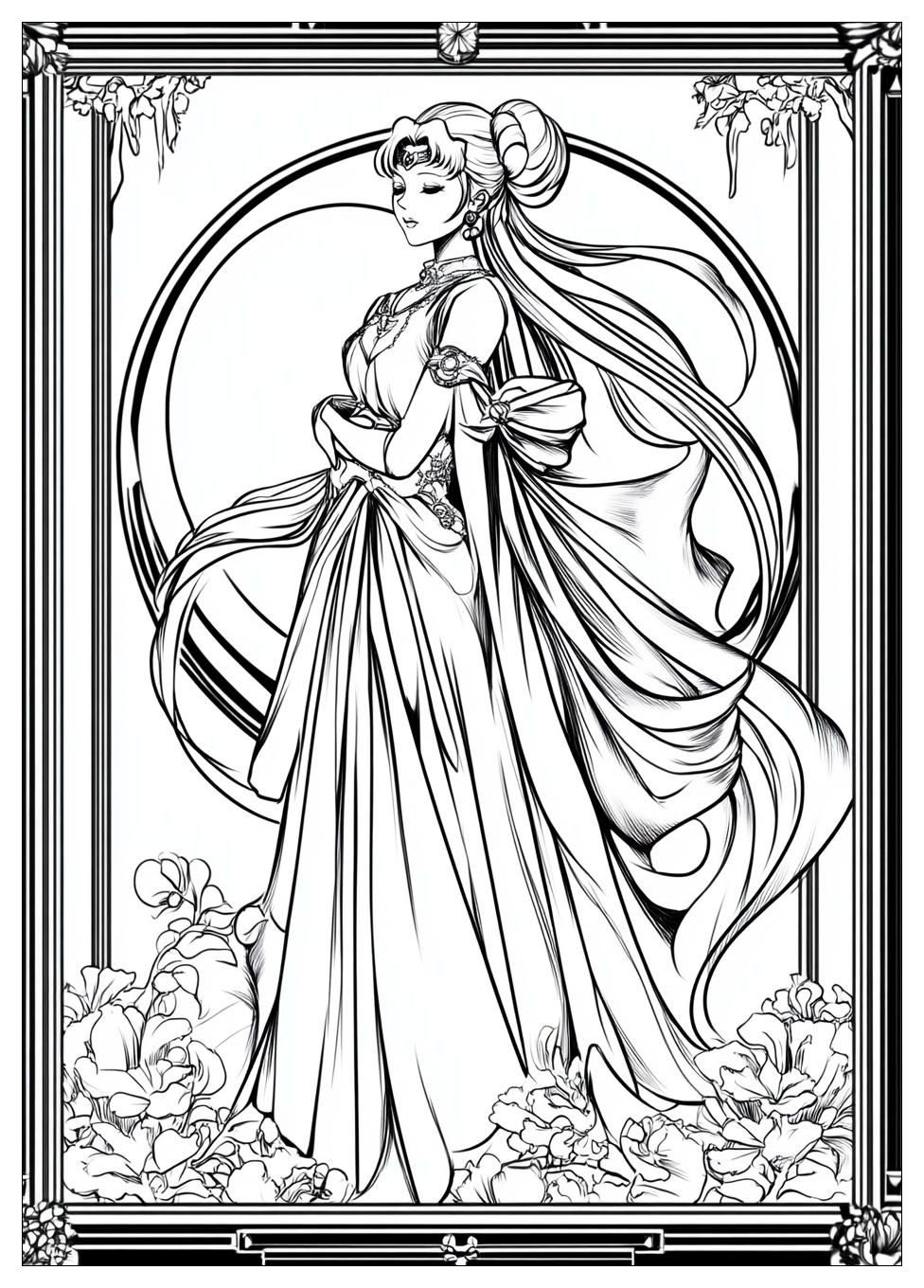 Sailor Moon Ausmalbilder 20