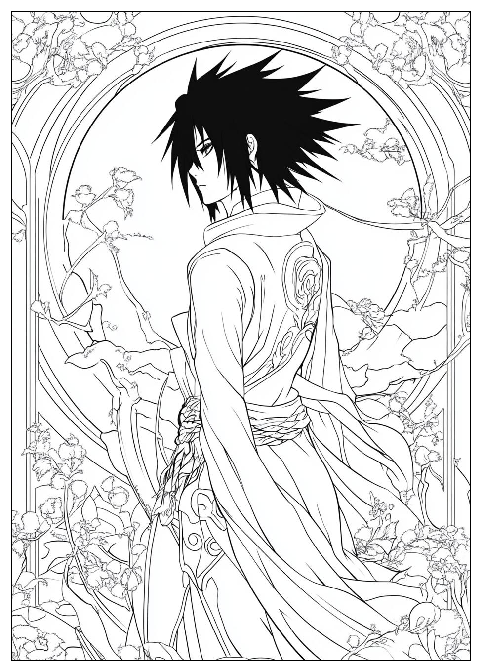 Sasuke Ausmalbilder 10