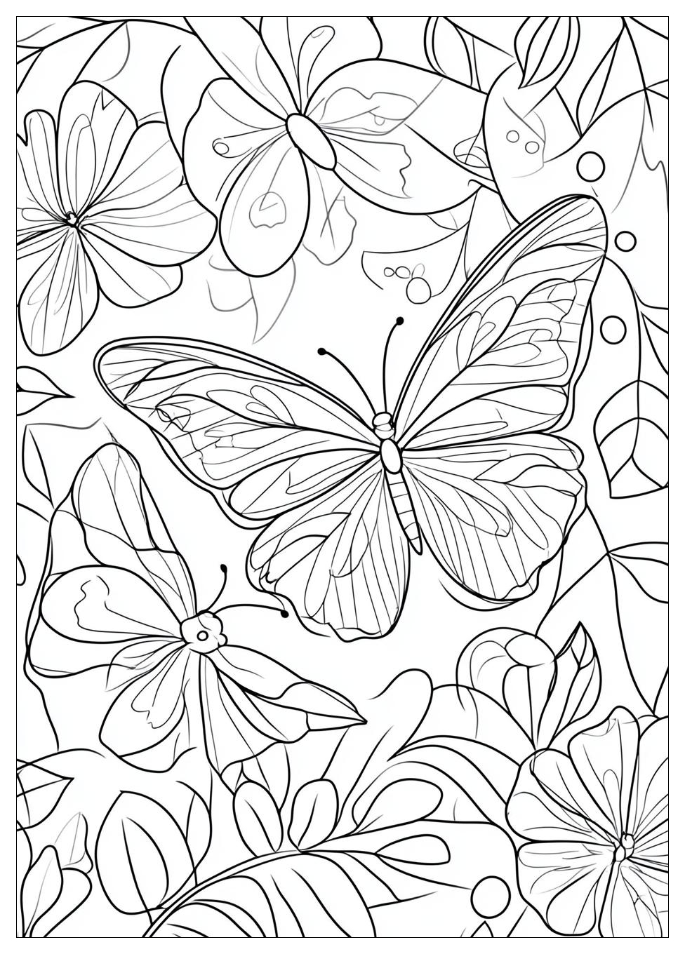 Schmetterling Ausmalbilder 10