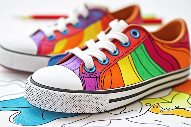 Schuh Ausmalbilder : Farbe, Kreativität und Entspannung