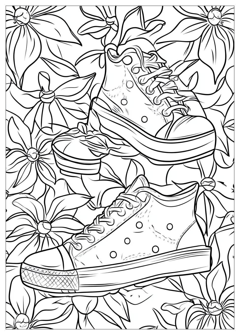 Schuh Ausmalbilder 2