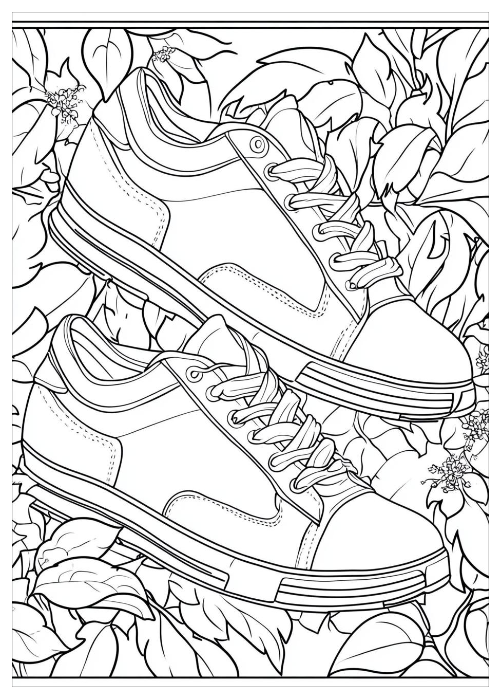 Schuhe Ausmalbilder 1