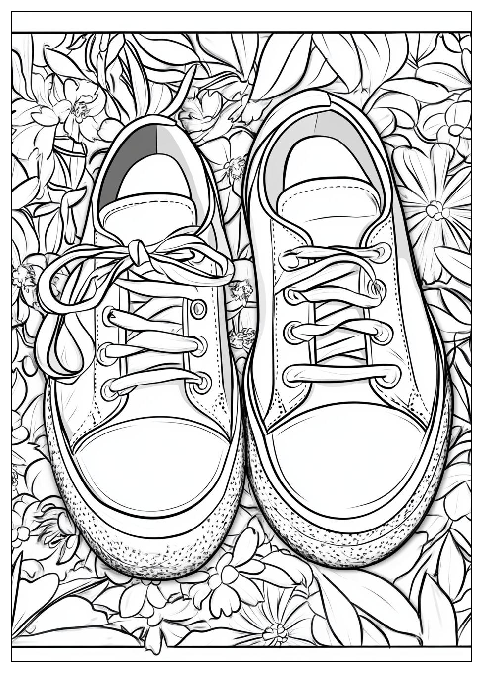 Schuhe Ausmalbilder 11