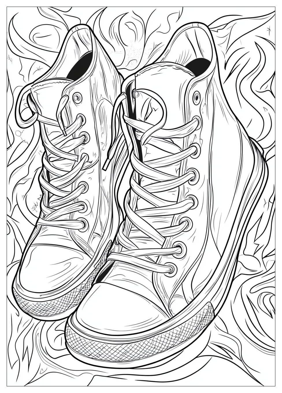 Schuhe Ausmalbilder 13