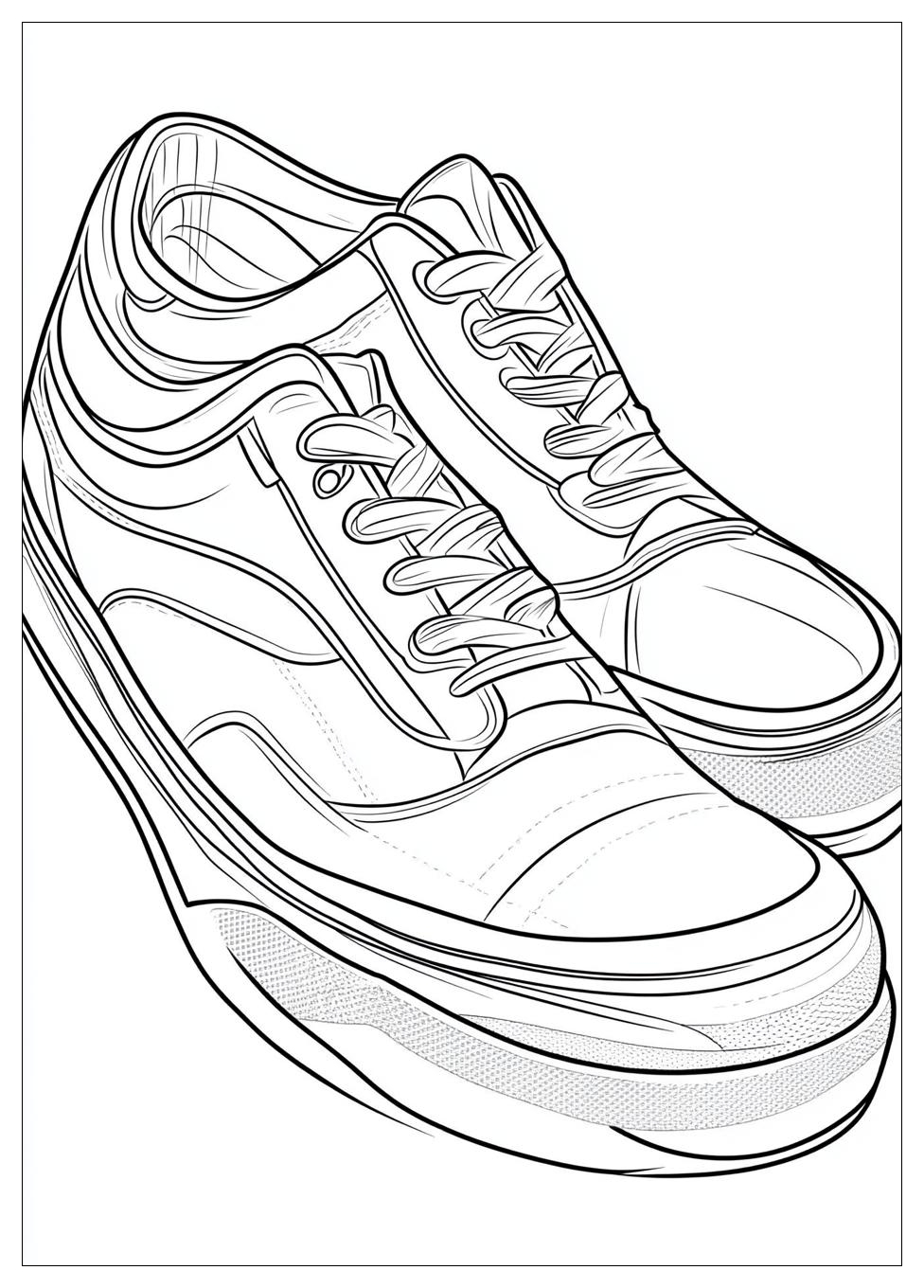 Schuhe Ausmalbilder 2