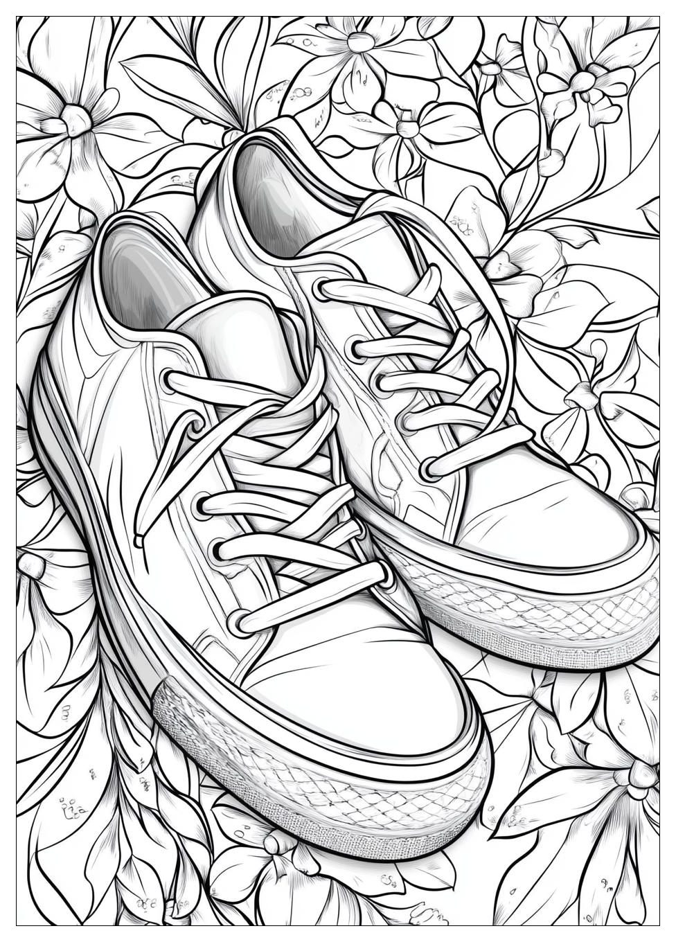 Schuhe Ausmalbilder 21