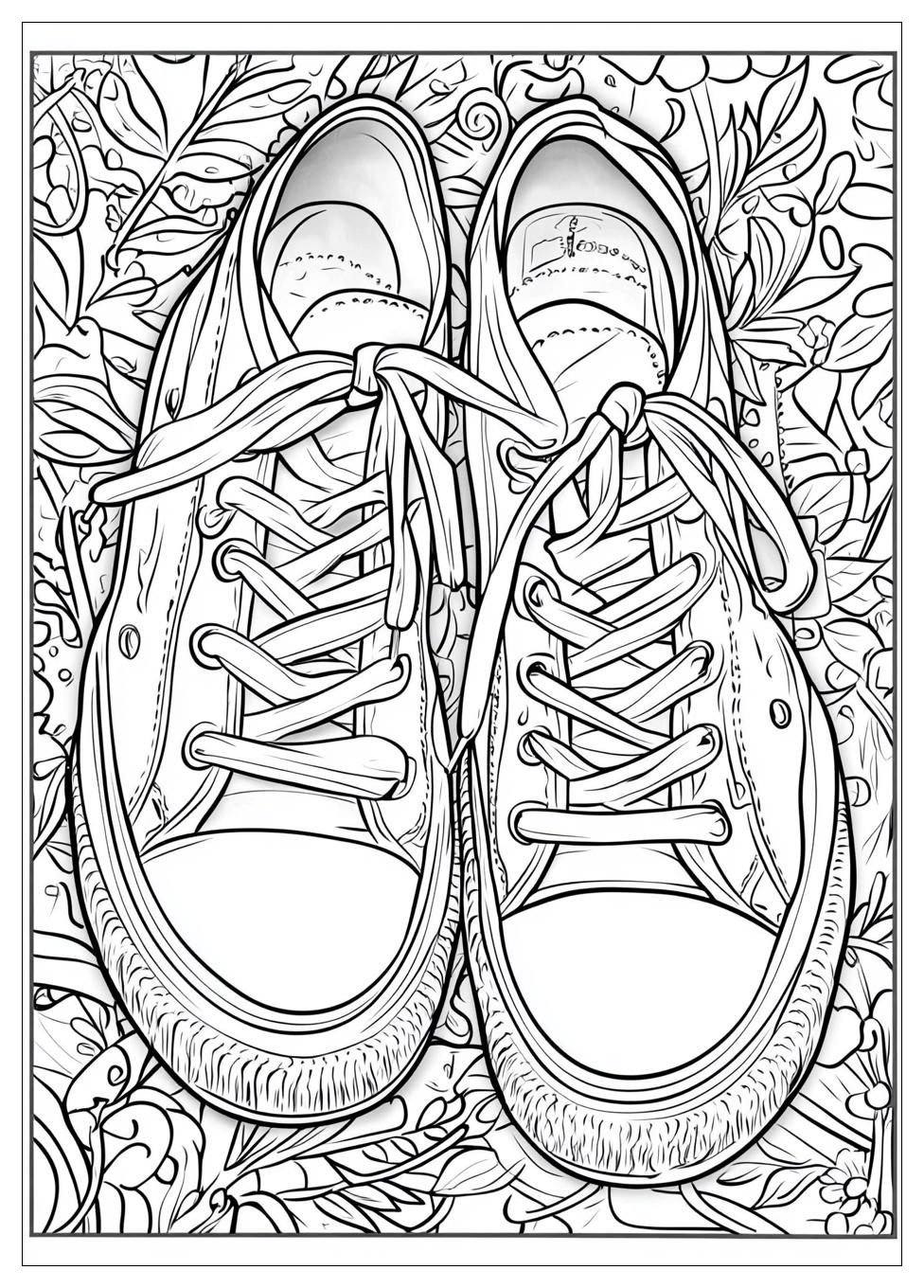 Schuhe Ausmalbilder 22