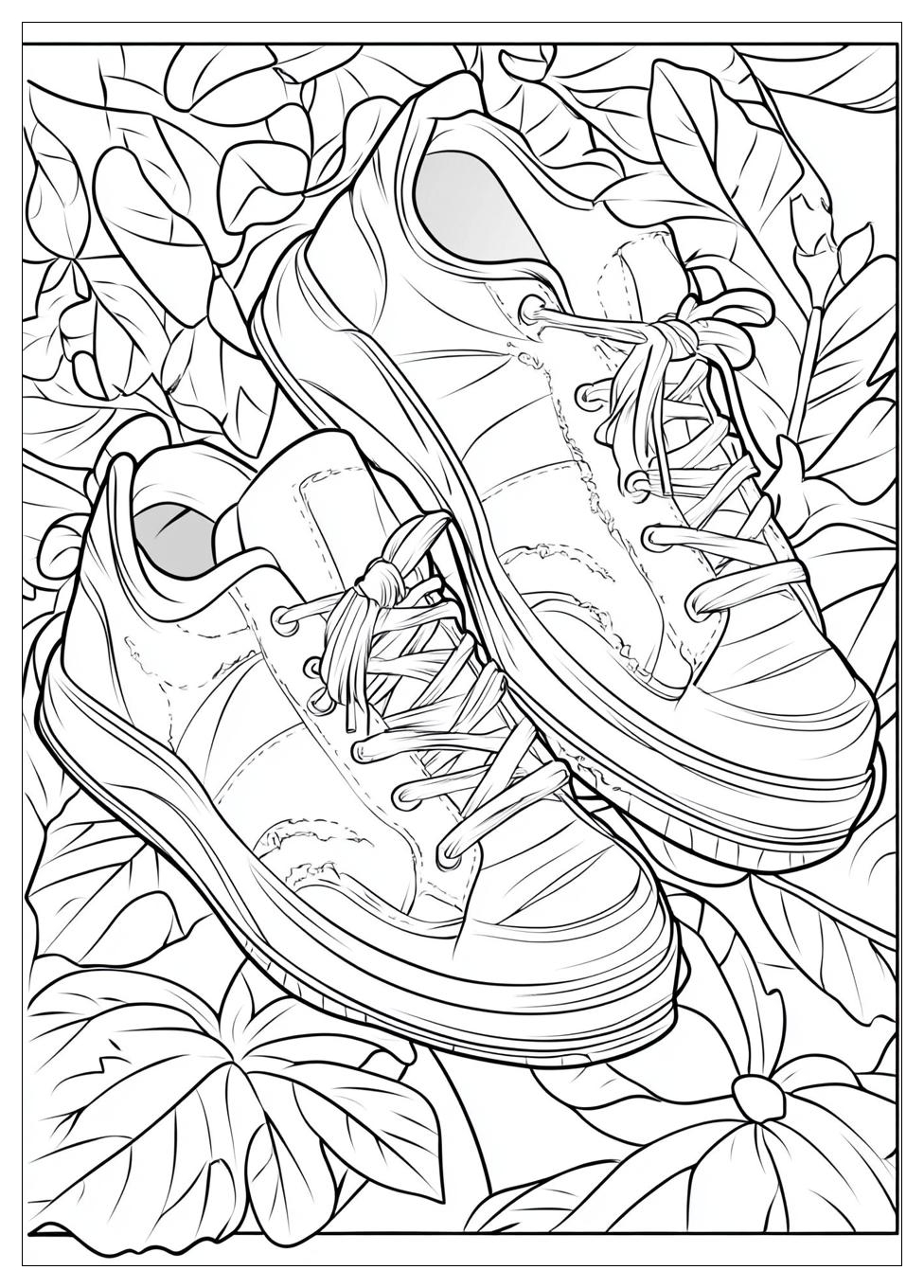 Schuhe Ausmalbilder 5