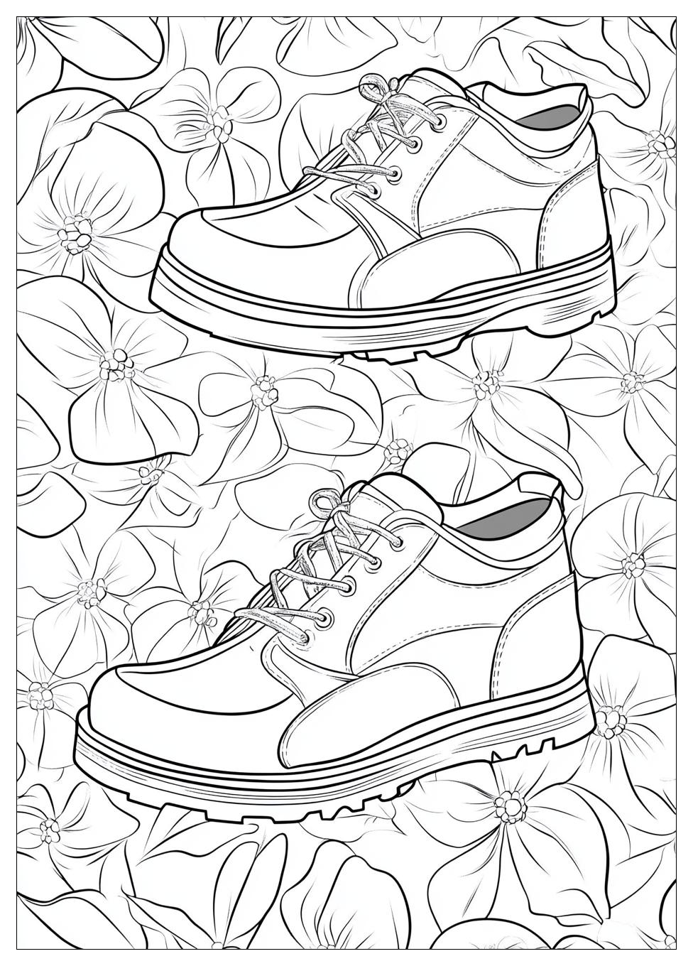 Schuhe Ausmalbilder 7