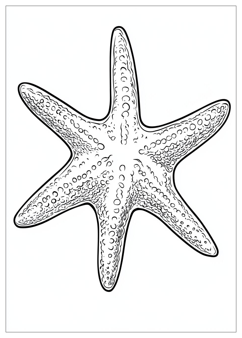 Seestern Ausmalbilder 11