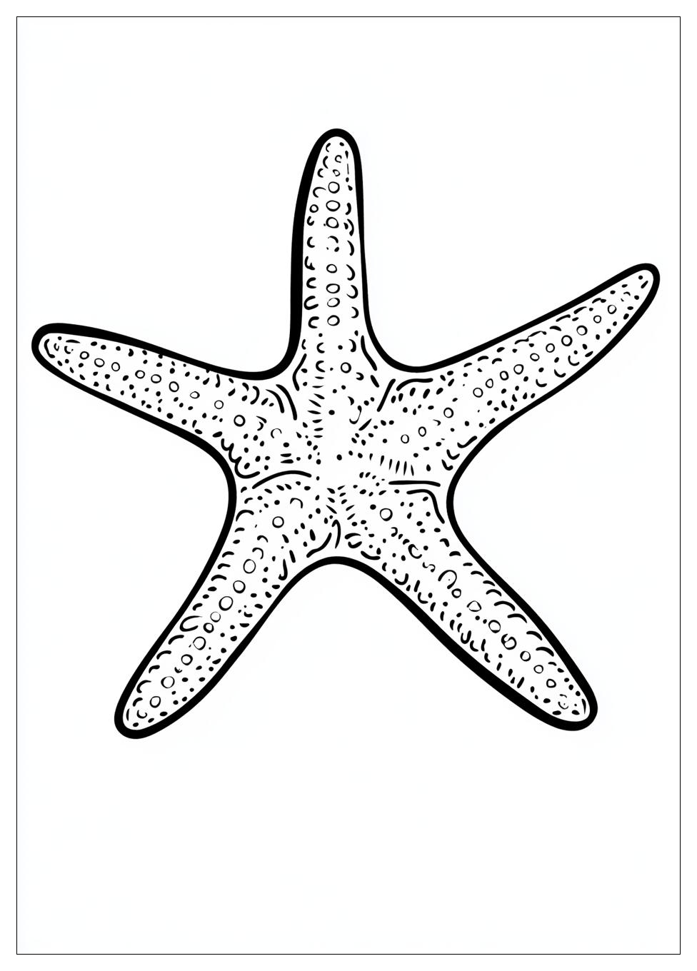 Seestern Ausmalbilder 20