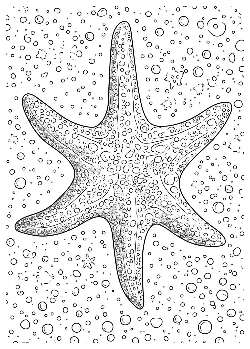 Seestern Ausmalbilder 8
