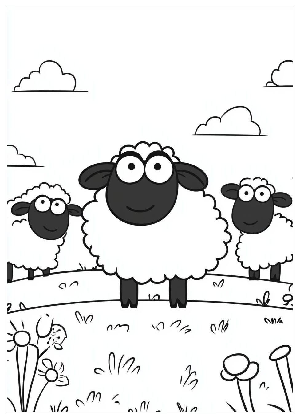 Shaun Das Schaf Ausmalbilder 1