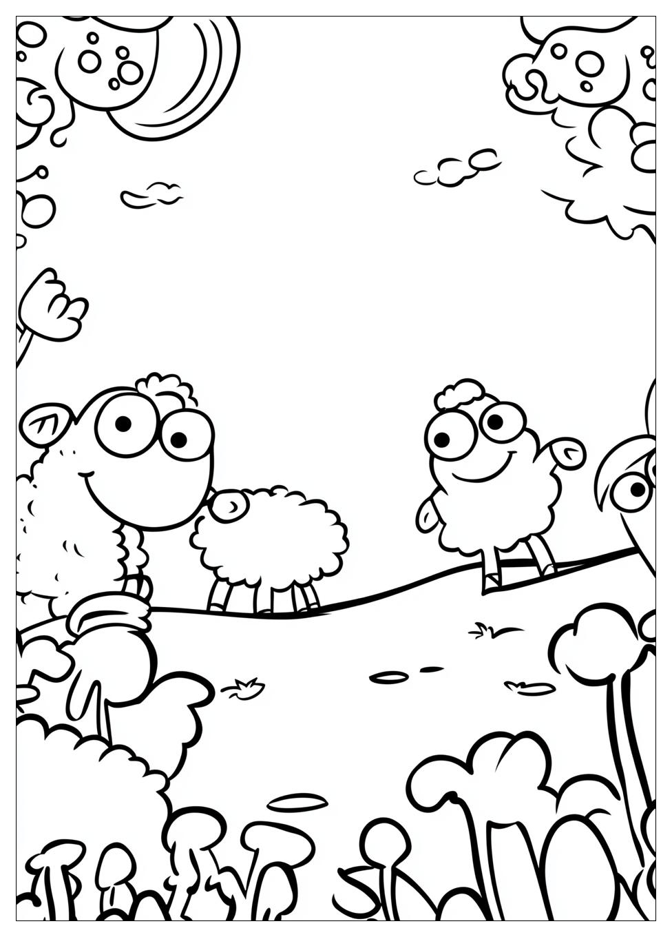 Shaun Das Schaf Ausmalbilder 4