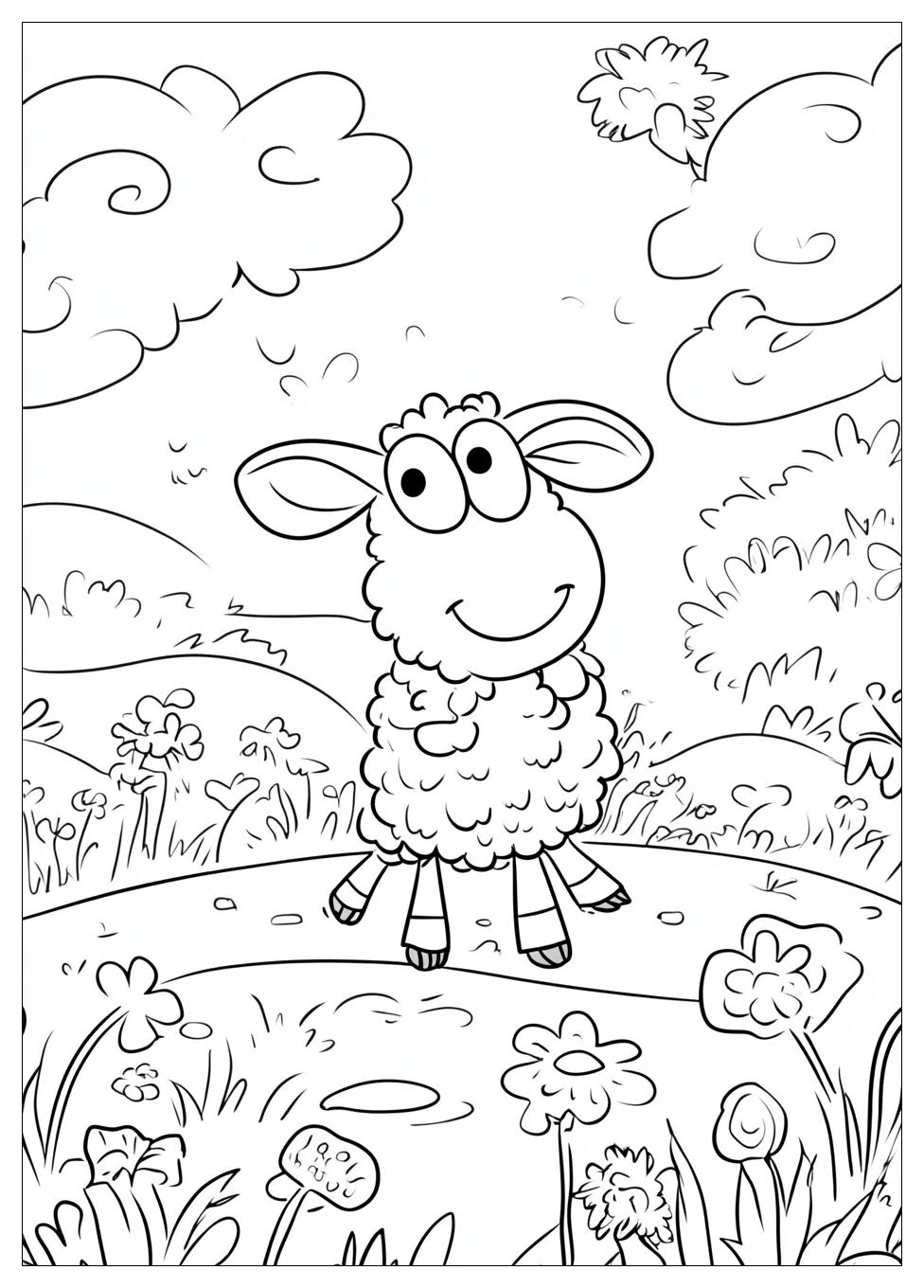 Shaun Das Schaf Ausmalbilder 7