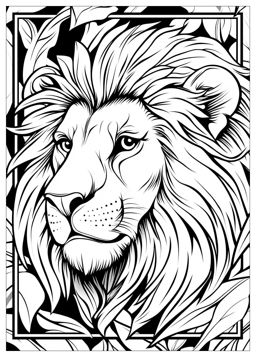 Simba Ausmalbilder 10