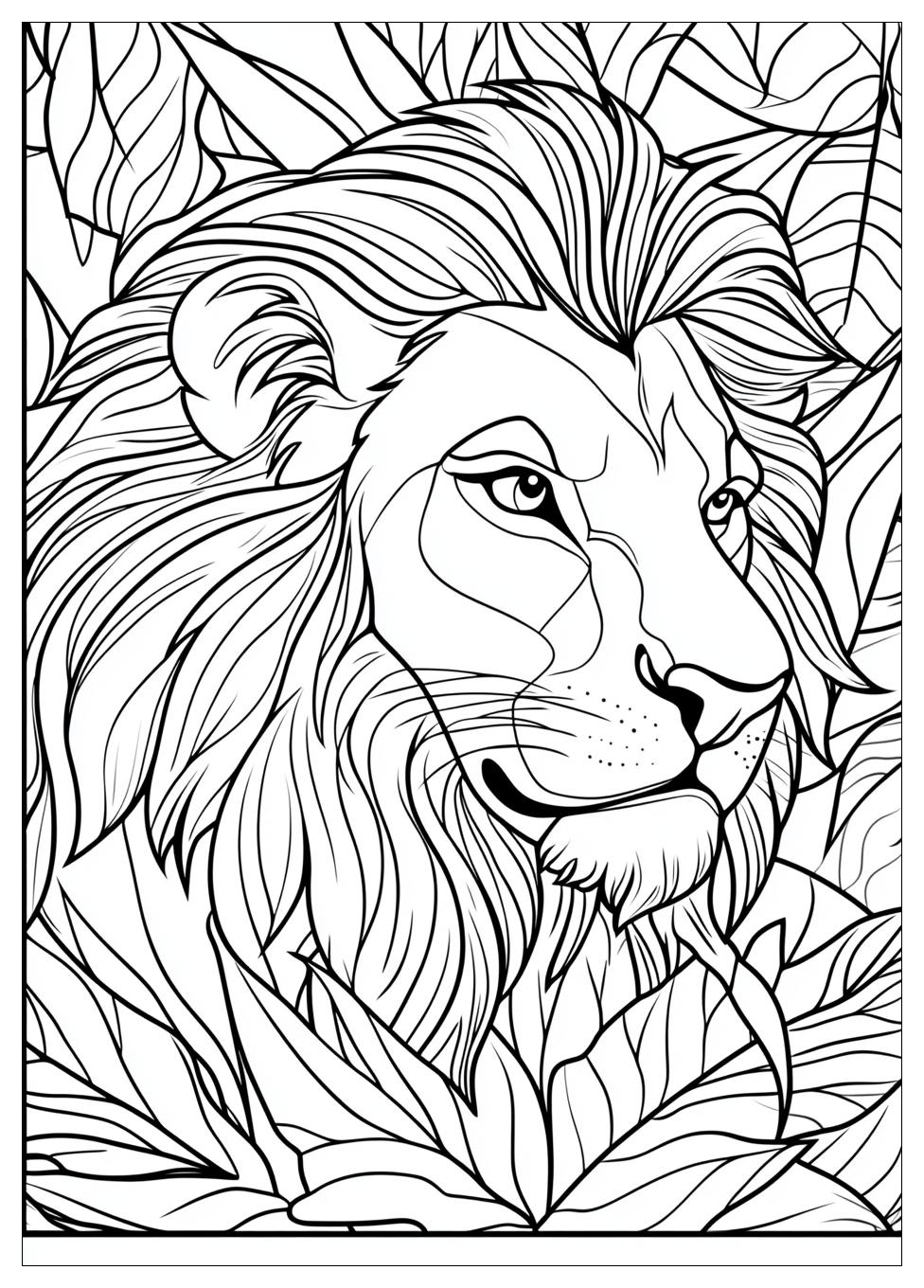 Simba Ausmalbilder 12