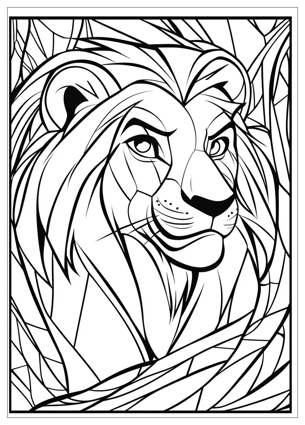 Simba Ausmalbilder 13
