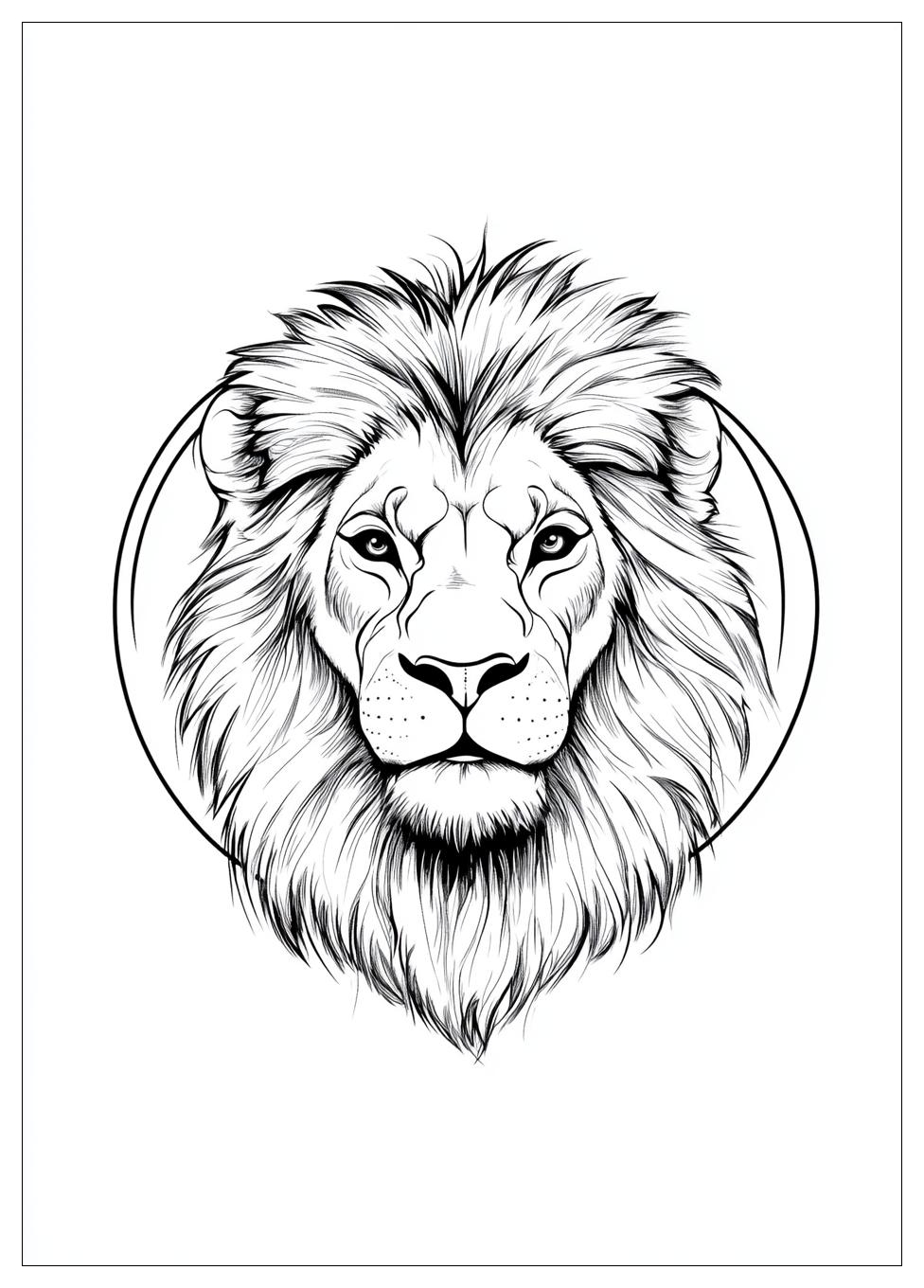 Simba Ausmalbilder 17