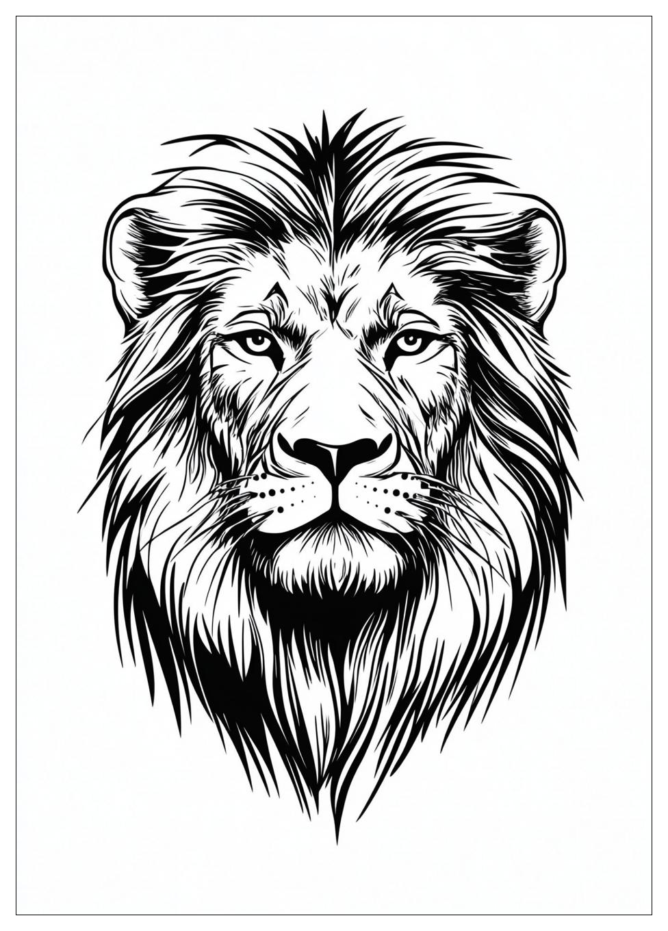 Simba Ausmalbilder 3