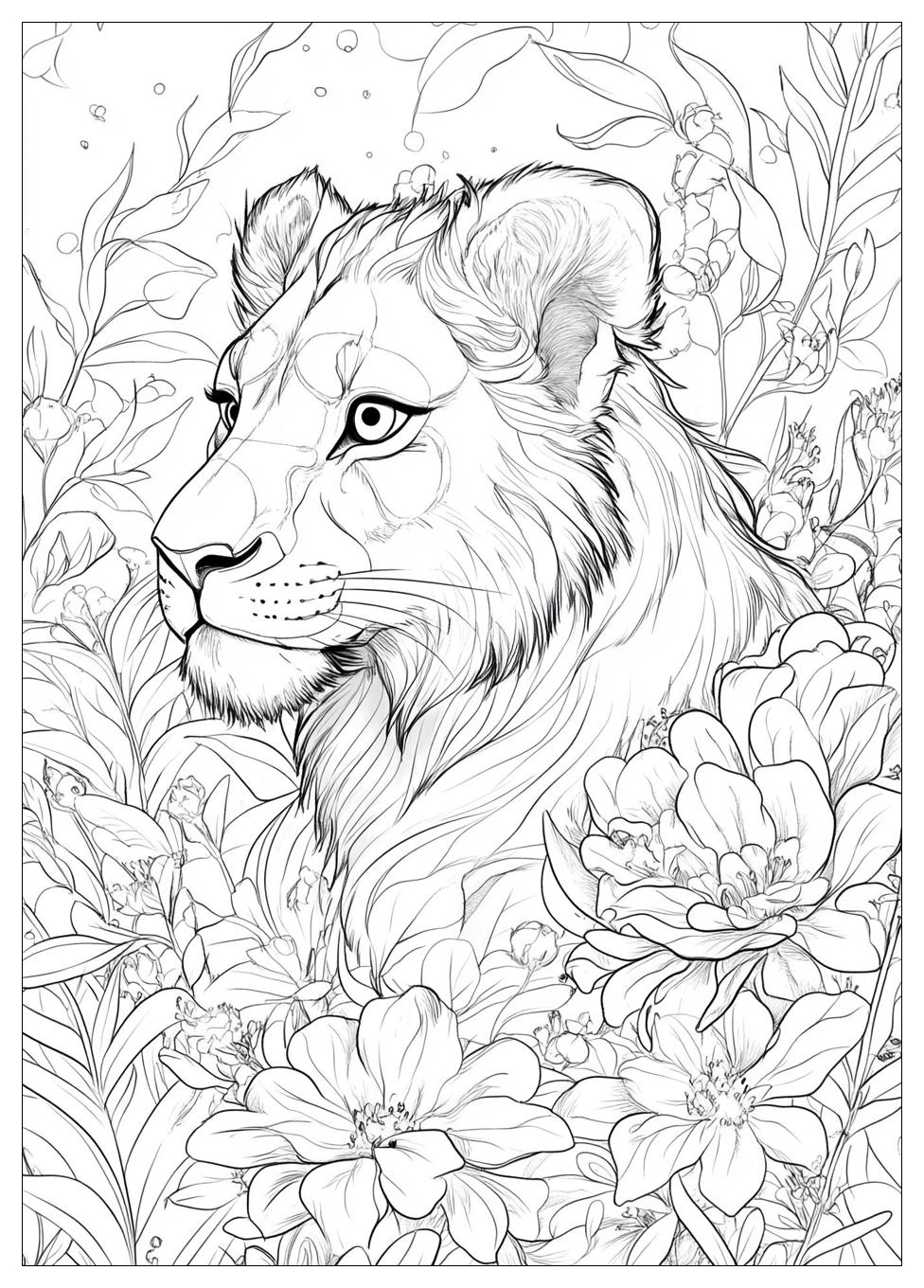 Simba Ausmalbilder 5