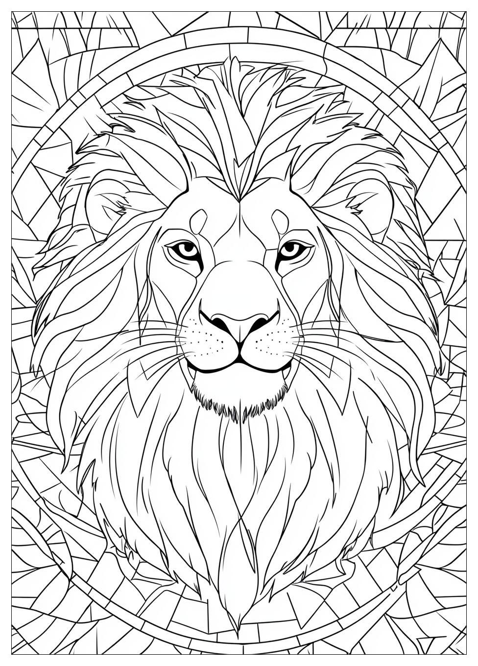 Simba Ausmalbilder 7
