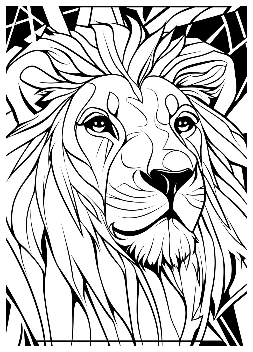 Simba Ausmalbilder 9