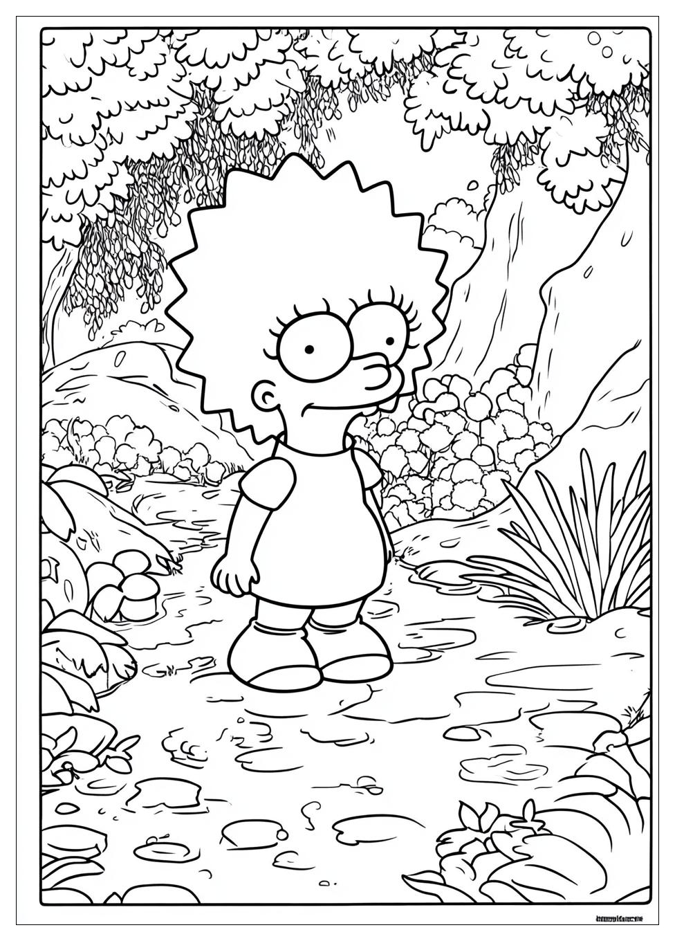 Simpsons Ausmalbilder 11