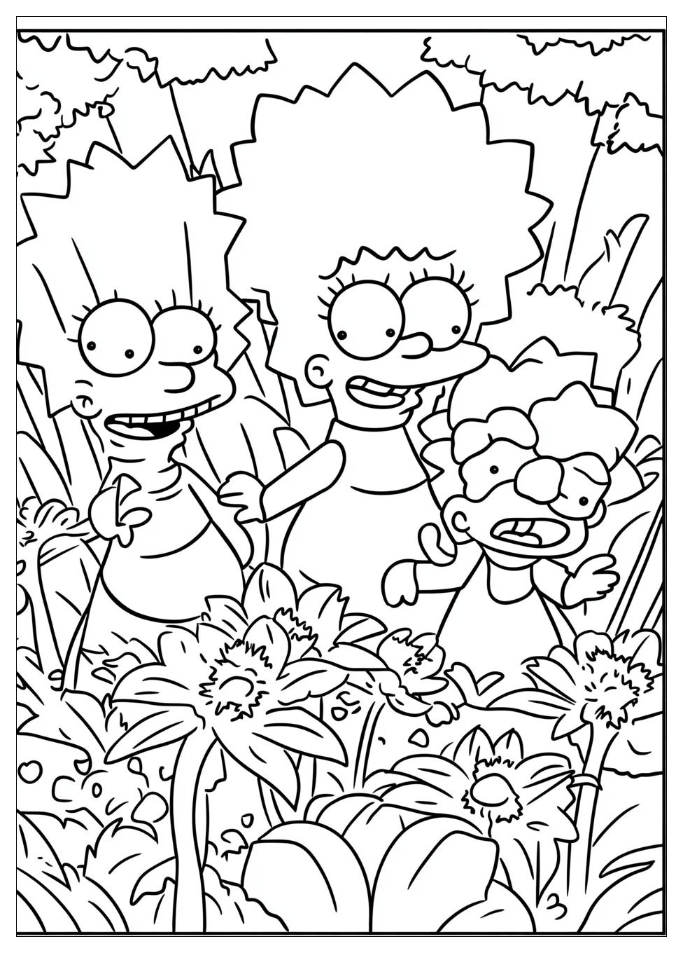 Simpsons Ausmalbilder 18
