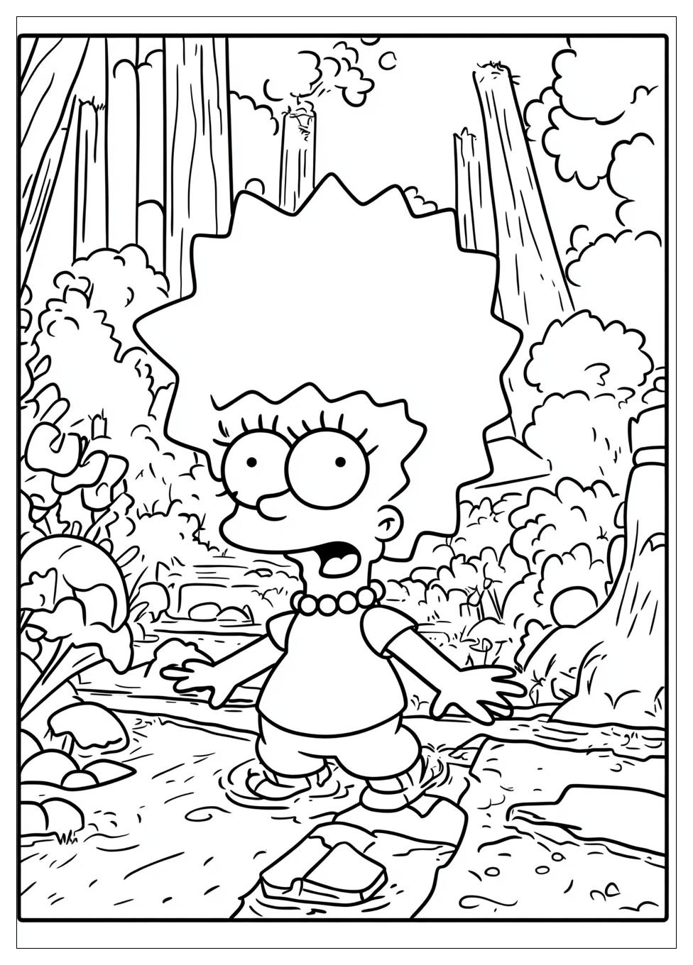 Simpsons Ausmalbilder 2